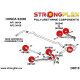 AP1 (99-04) STRONGFLEX - 086151B: Kit bucșe pentru puntea spate AP1 | race-shop.ro