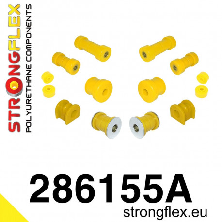 P11 (98-02) STRONGFLEX - 286155A: Kit de bucșe punte față SPORT | race-shop.ro