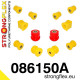 AP2 (04-09) STRONGFLEX - 086150A: Kit de bucșe punte față SPORT AP1 AP2 | race-shop.ro