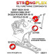 Fabia II (07-14) STRONGFLEX - 221561A: Bucșă bara stabilizatoare față SPORT | race-shop.ro
