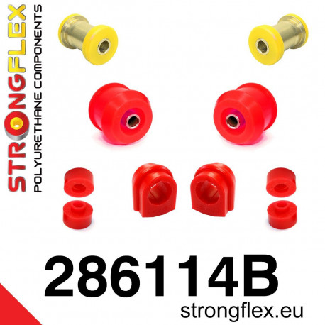 S15 (99-02) STRONGFLEX - 286114B: Kit de bucșe punte față | race-shop.ro