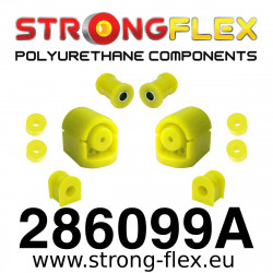 STRONGFLEX - 286099A: Set bucșe puntea față SPORT