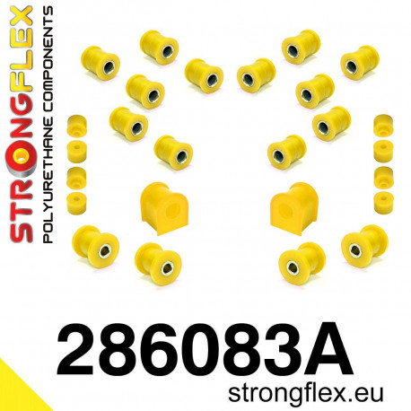 S13 (88-93) STRONGFLEX - 286083A: Kit bucșe pentru puntea spate SPORT | race-shop.ro