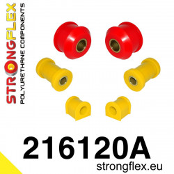 STRONGFLEX - 216120A: Set bucșe punte față SPORT