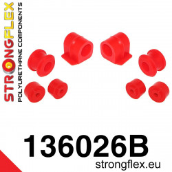 STRONGFLEX - 136026B: Set bucșe bara stabilizatoare față