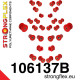 NB (99-05) STRONGFLEX - 106137B: Kit complet de bucșe din poliuretan | race-shop.ro