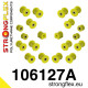 NA (89-98) STRONGFLEX - 106127A: Set bucșe poliuretan, punte spate SPORT | race-shop.ro