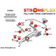 CRX (88-91) STRONGFLEX - 086130B: Kit bucșe poliuretanice complet | race-shop.ro
