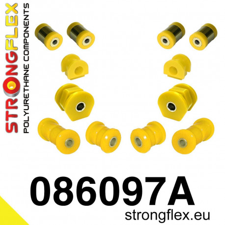 VI (95-00) JAPAN EJ, EK, EM1 STRONGFLEX - 086097A: Kit de bucșe punte față SPORT | race-shop.ro
