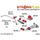 VI (95-00) JAPAN EJ, EK, EM1 STRONGFLEX - 086093A: Kit bucșe pentru puntea spate SPORT | race-shop.ro
