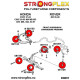 CRX del Sol (92-97) STRONGFLEX - 086069A: Kit complet bucșe suspensie SPORT | race-shop.ro