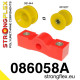 400 (95-00) STRONGFLEX - 086058A: Kit de bucșe pentru maneta schimbătorului de viteze SPORT | race-shop.ro