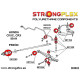 CRX (88-91) STRONGFLEX - 086056A: Kit de bucșe punte față SPORT | race-shop.ro