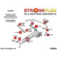 CRX del Sol (92-97) STRONGFLEX - 086054A: Kit bucșe pentru puntea spate - fără bucșă de braț spate SPORT | race-shop.ro