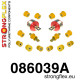 45 (99-05) STRONGFLEX - 086039A: Kit bucșe pentru puntea spate SPORT | race-shop.ro