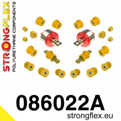 STRONGFLEX - 086022A: Kit bucșe pentru puntea spate SPORT