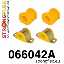 STRONGFLEX - 066042A: Set bucșe bara stabilizatoare față SPORT