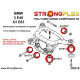 E46 M3 STRONGFLEX - 036119B: Set de bucșe pentru puntea spate | race-shop.ro