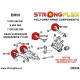 E38 94-01 STRONGFLEX - 036112A: Kit bucșe pentru brațul inferior spate SPORT | race-shop.ro