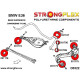E36 (90-99) STRONGFLEX - 036046B: Kit bucșe pentru puntea spate | race-shop.ro