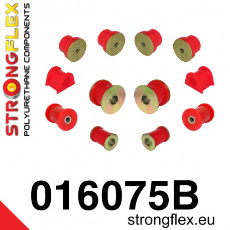 GT (03-10) STRONGFLEX - 016075B: Kit de bucșe punte față | race-shop.ro