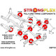 Baja (02-06) STRONGFLEX - 271535B: Bucșă față braț spate | race-shop.ro