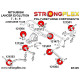 IV - V - VI (96-01) STRONGFLEX - 121504B: Bucșă tampon diferențial (AYC) | race-shop.ro