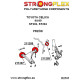 Celica VI ST204 (94-99) STRONGFLEX - 211289A: Bucșă de bară antiruliu față SPORT | race-shop.ro