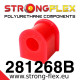 S13 (88-93) STRONGFLEX - 281268B: Bucșă bara stabilizatoare spate | race-shop.ro