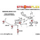 S13 (88-93) STRONGFLEX - 281265A: Bucșă de legătură a stabilizatorului față SPORT | race-shop.ro