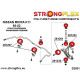 P10 (90-98) STRONGFLEX - 281230B: Bucșă pentru bara antiruliu | race-shop.ro