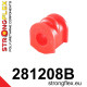 N14 STRONGFLEX - 281208B: Bucșă bara stabilizatoare spate | race-shop.ro