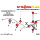 K11 (92-02) STRONGFLEX - 281201A: Bucșă față braț față 28,5mm SPORT | race-shop.ro