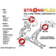 Alhambra II (10-20) STRONGFLEX - 221403B: Bucșă spate a brațului față | race-shop.ro