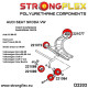 Cordoba Vario (93-02) STRONGFLEX - 221072B: Bucșă față braț față 30mm | race-shop.ro