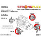 DC5 (01-06) STRONGFLEX - 081252A: Inserție tampon motor spate SPORT | race-shop.ro