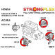Bucșe din poliuretan STRONGFLEX - 081251B: Bucșă frontală a motorului | race-shop.ro