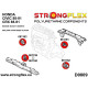 CRX (88-91) STRONGFLEX - 081163B: Suport motor partea dreaptă | race-shop.ro