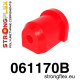 Uno (83-02) STRONGFLEX - 061170B: Bucșă spate a brațului față | race-shop.ro