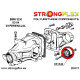 Z3 94-02 STRONGFLEX - 031342B: Bucșă tampon diferențial spate | race-shop.ro