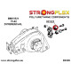 E21 (75-82) STRONGFLEX - 031323A: Bucșă tampon diferențial spate SPORT | race-shop.ro
