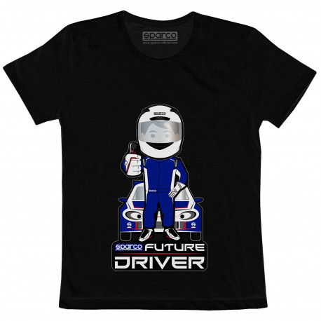 Tricouri Tricou copil Future Driver SPARCO - negru | race-shop.ro