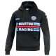 Geci și hanorace Hanorac negru bărbați Sparco MARTINI RACING | race-shop.ro