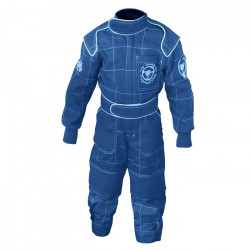 Costum de curse pentru copii RETRO BRANDS, albastru