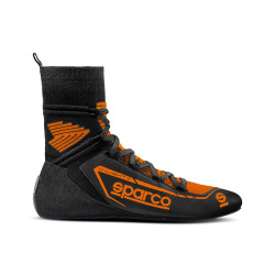Încălțăminte de curse cu omologare FIA Sparco X-LIGHT+, negru/portocaliu
