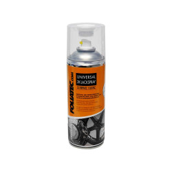 Foliatec 2C universal spray paint, 400 ml, negru lucios