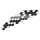 Spray și folie auto Autocolant Cardesign HEXAGON, 130x32cm, black | race-shop.ro