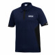 Tricouri Sparco tricou Polo Zip albastru/negru | race-shop.ro