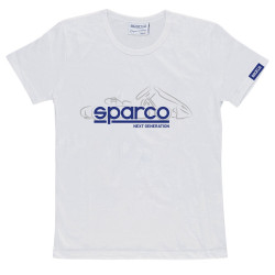 Tricou copil Next Generation 2022 SPARCO - alb