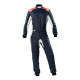 Combinezoane Combinezon FIA OMP ONE-S MY2020 albastru/portocaliu | race-shop.ro